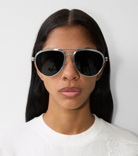 Unisex Sunglasses Argent