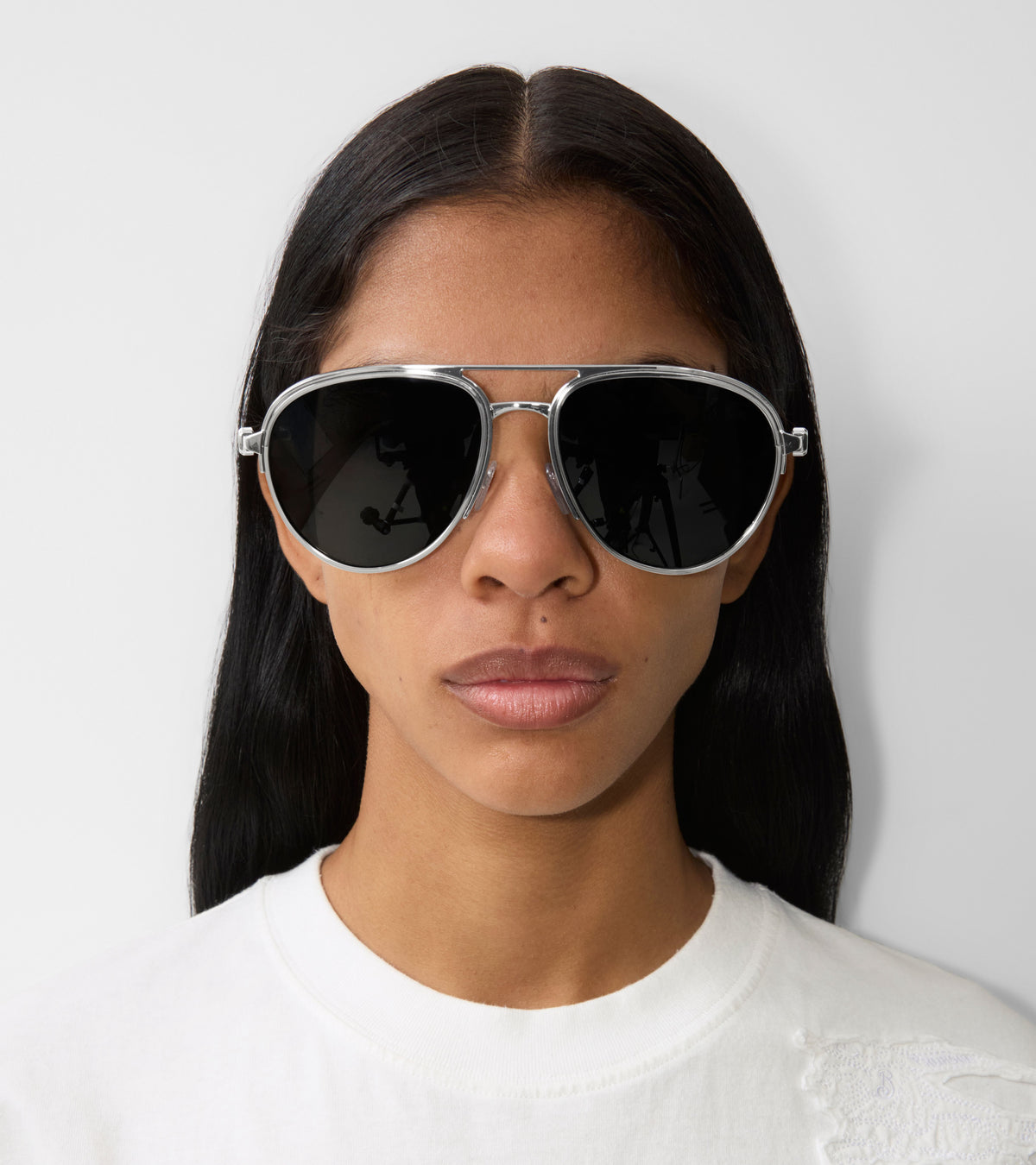 Unisex Sunglasses Argent