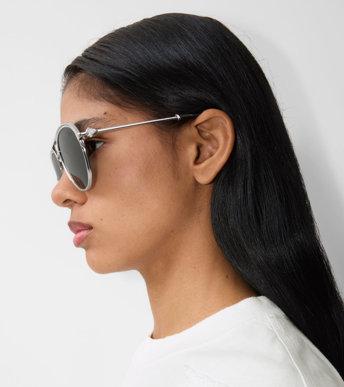 Unisex Sunglasses Argent