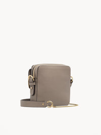 Petit sac Caméra Joan en cuir - Motty Grey