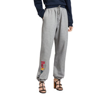 W CASUAL TROUSERS GRIS MÉLANGE