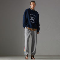 W CASUAL TROUSERS GRIS MÉLANGE