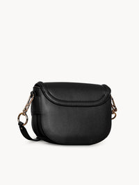 Sac à bandoulière Mara en cuir - Black