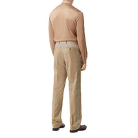 M TAILORED TROUSERS PECAN MÉLANGE