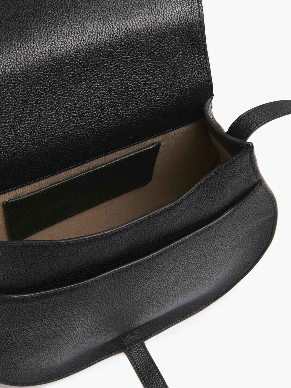 Sac à bandoulière Marcie en cuir - Black
