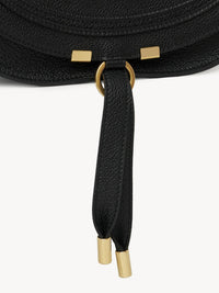 Sac à bandoulière Marcie en cuir - Black
