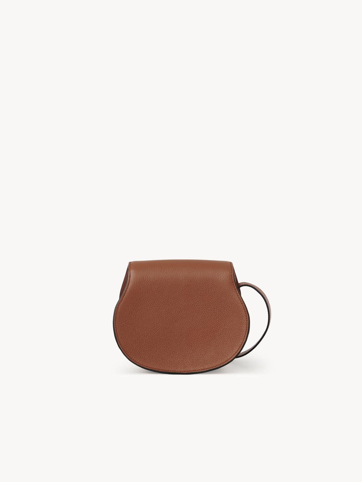 Petit sac porté épaule Marcie en cuir - Tan