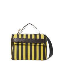 Sac à main Nacha en cuir - Yellow & Brown