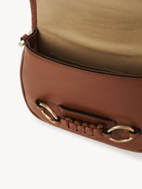 Sac porté épaule Saddie en cuir - Caramello