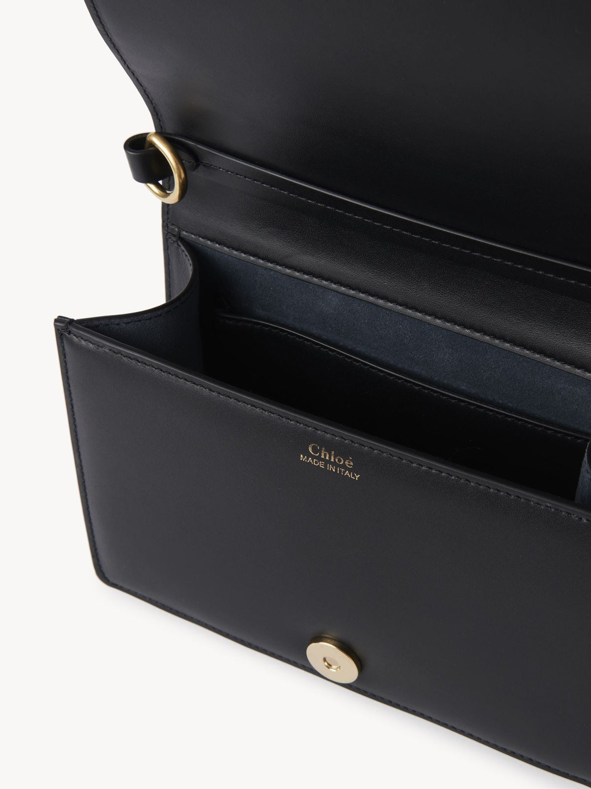 NEW_Black Small Flap Bag - Black