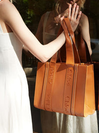 NEW_Caramel Large Tote Bag - Caramel