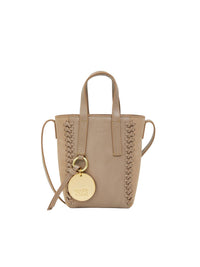 Mini sac cabas Tilda en cuir - Motty Grey
