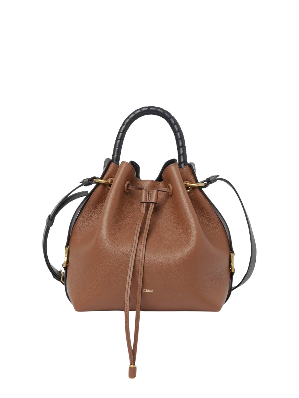 Sac seau Marcie en cuir - Tan