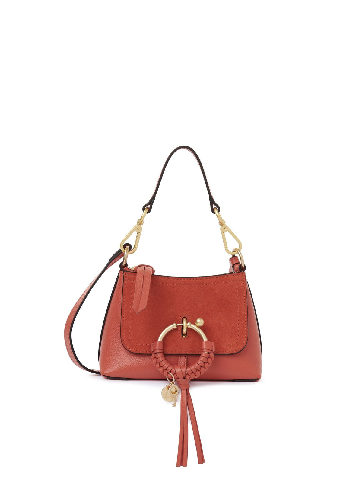 Mini sac à bandoulière Joan en cuir - Gipsy Orange