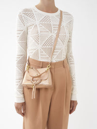 Mini sac Joan en cuir - Golden Dust