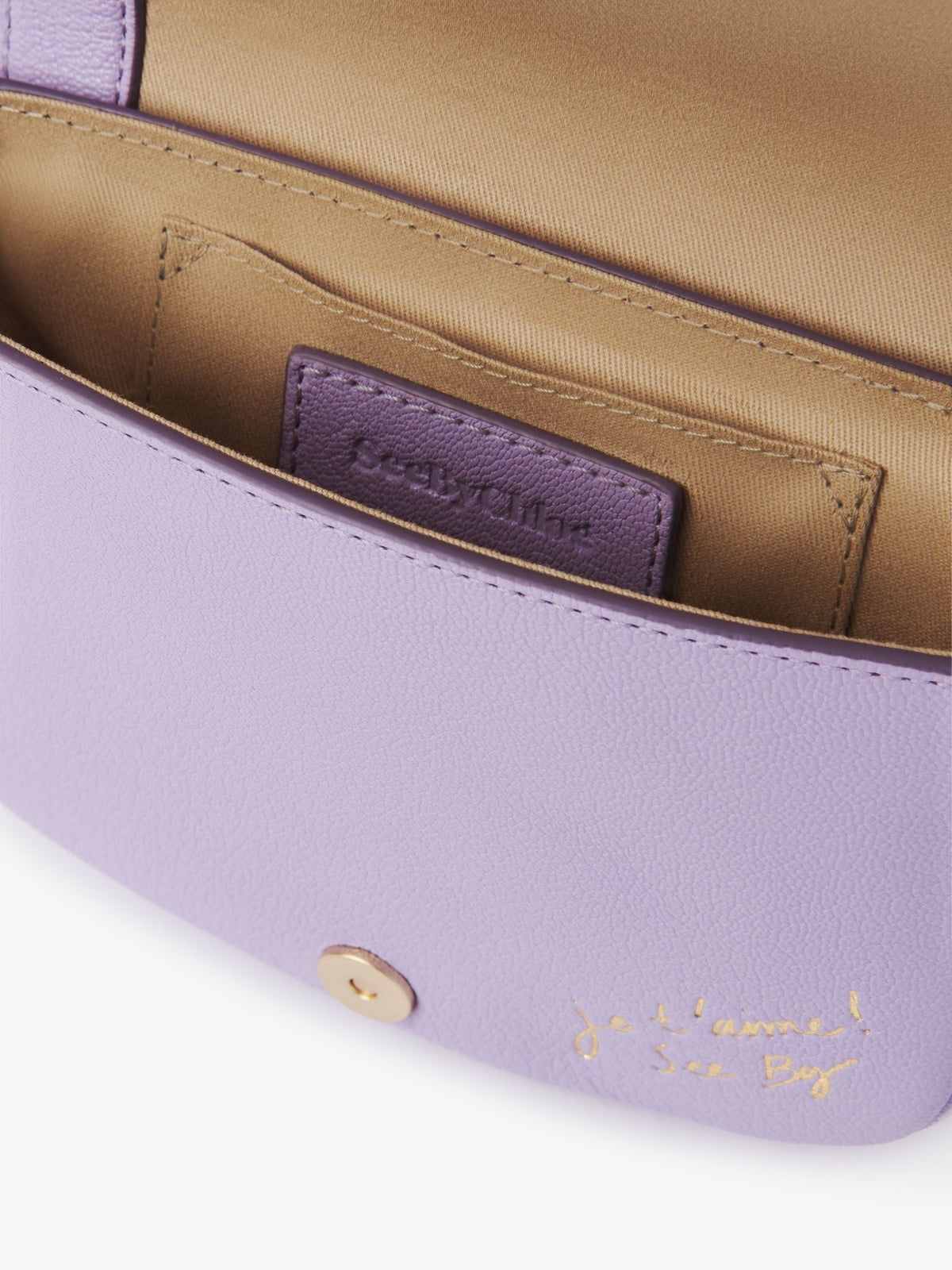 Mini sac Hana en cuir - Lilac Breeze