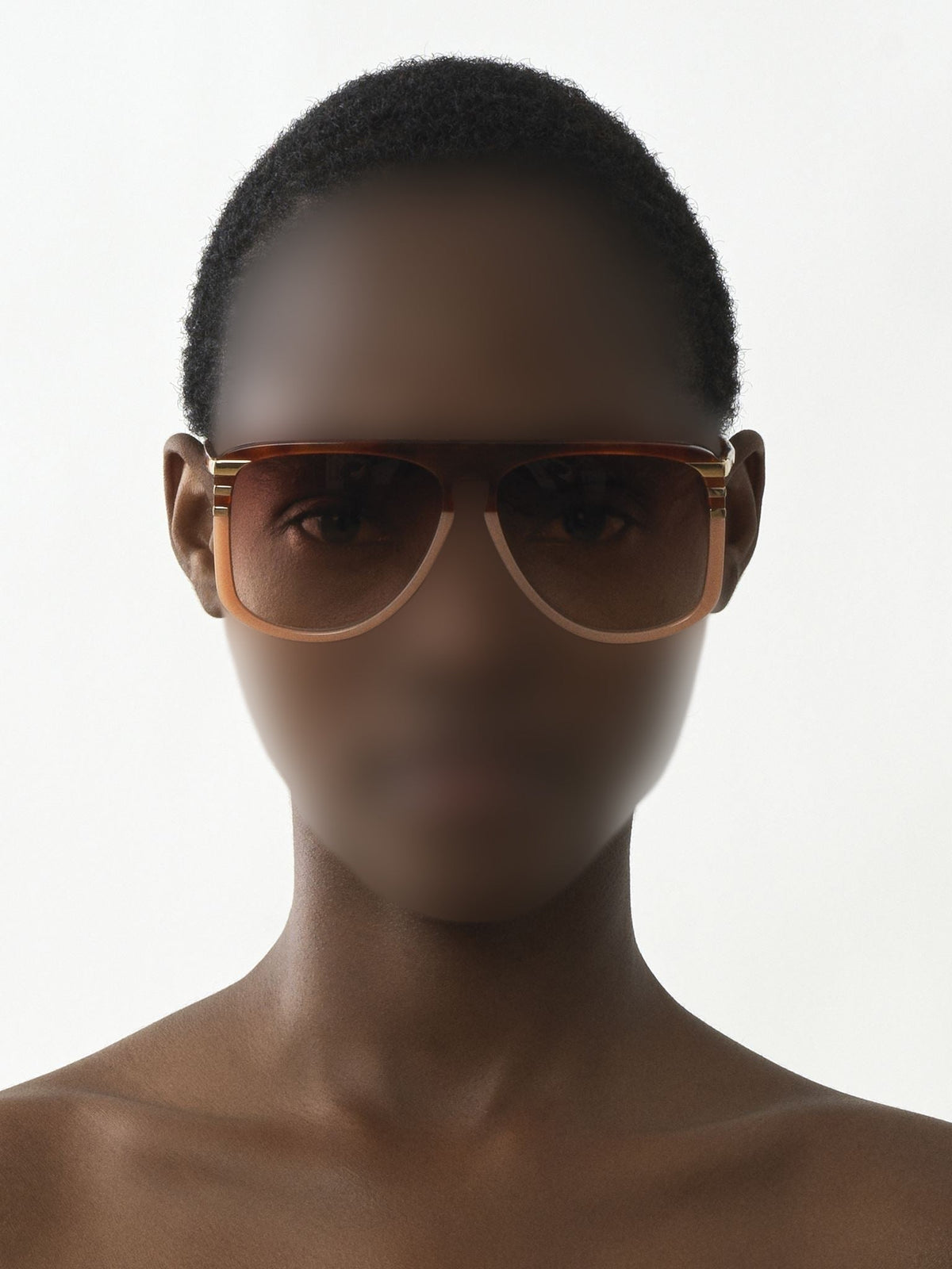 Lunettes de soleil West - Havana & Peach