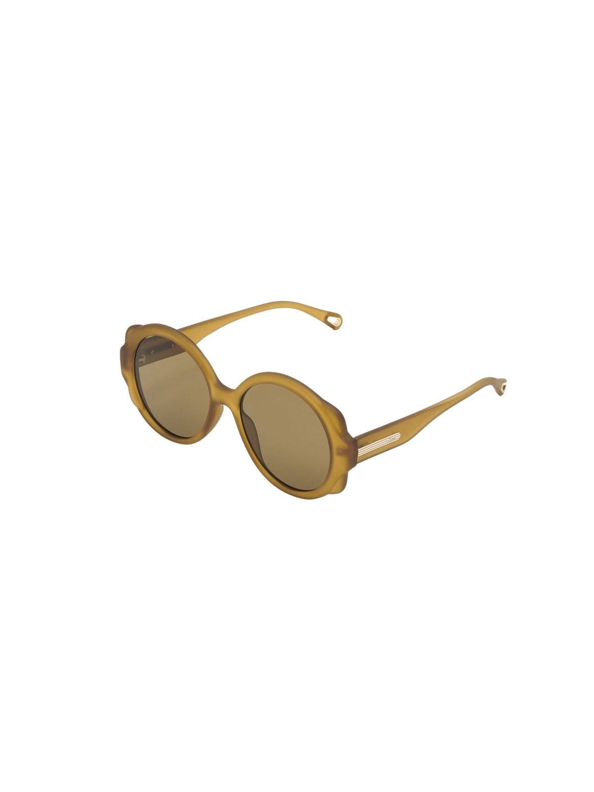 Lunettes de soleil rondes Mirtha - Mustard