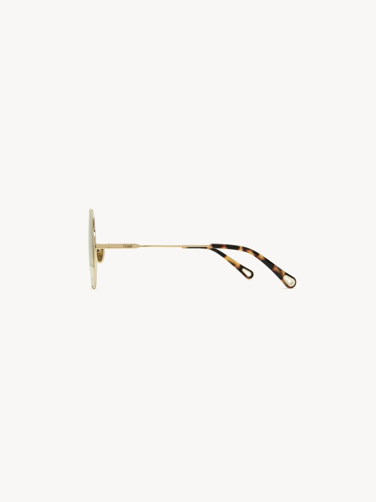 Lunettes de soleil aviateur Honore - Gold & Grad Green