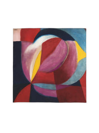 NEW_Multicolor Carre Scarf - Multicolor