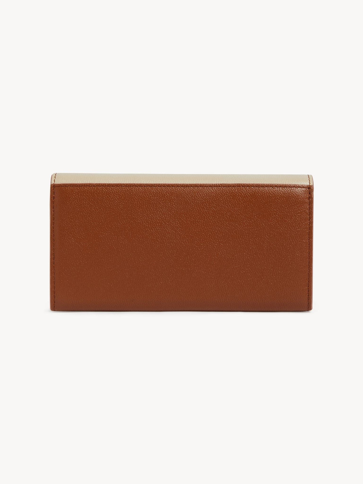 Portefeuille long Layers en cuir - Caramello