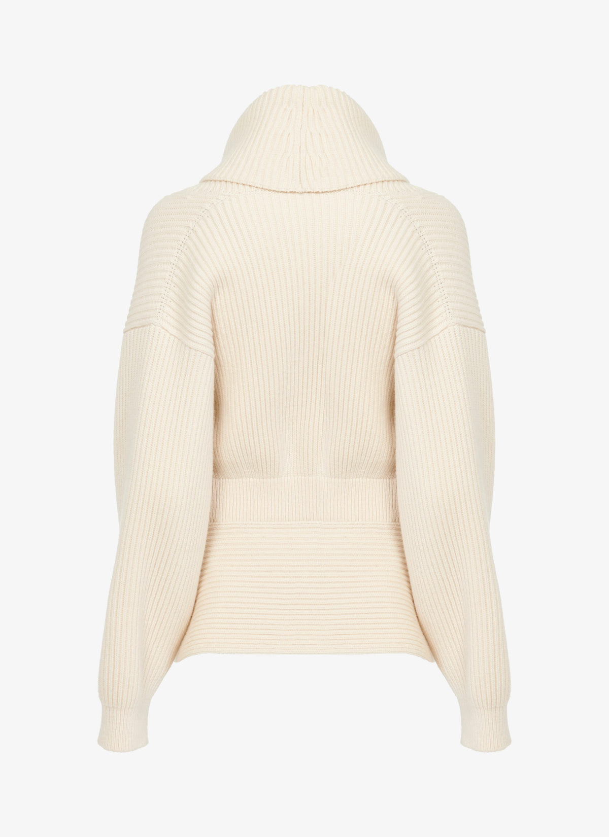 Cardigan en laine et cachemire - Ivoire