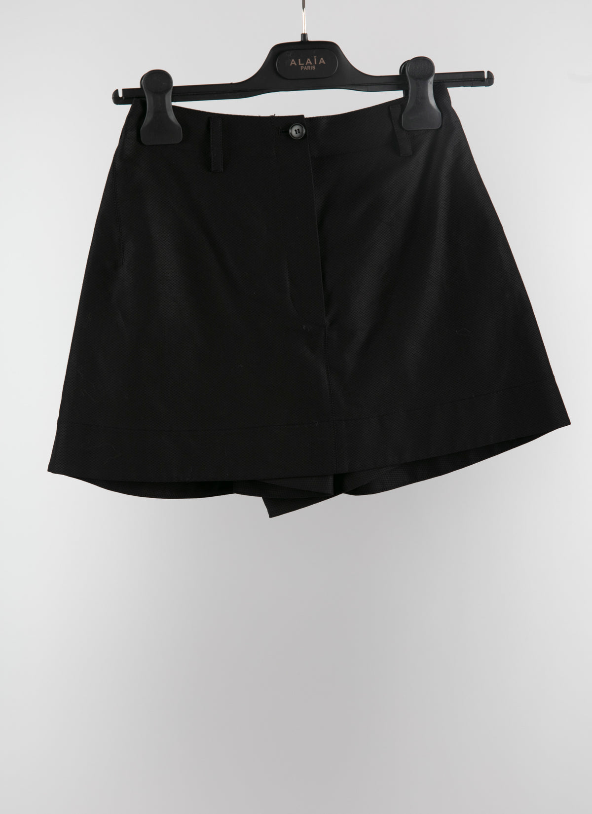 Plain skort - Intense Black