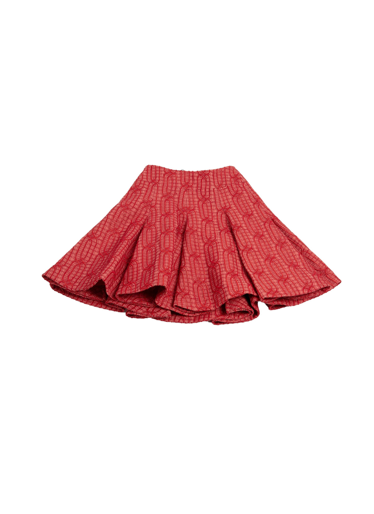Short flared skirt - Sorbet
