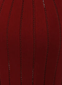 Jour long skirt in wool - Cherry