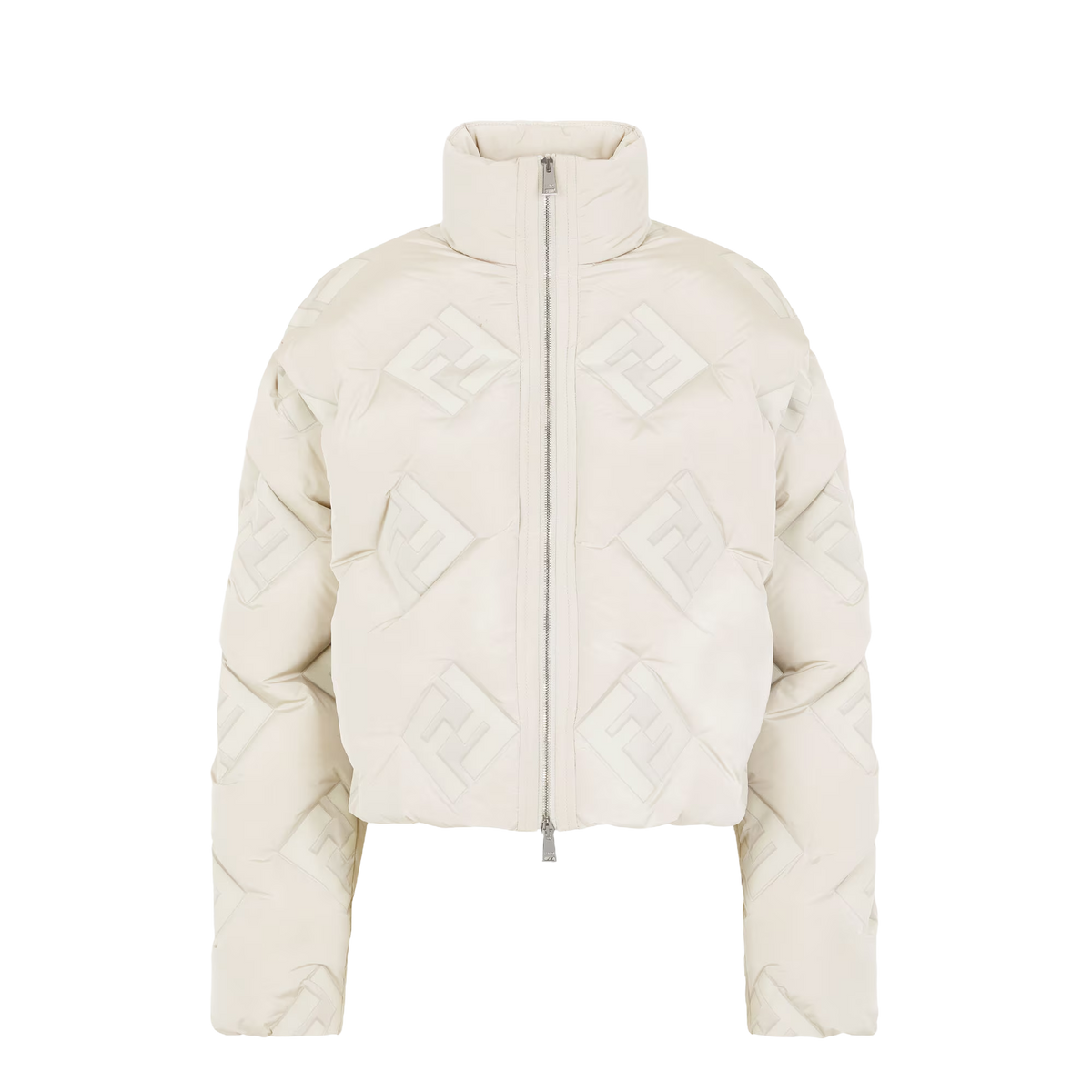 Doudoune en tissu technique FF - Blanc
