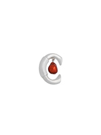 Mono boucle d'oreille Darcey en cuivre - Red Clay