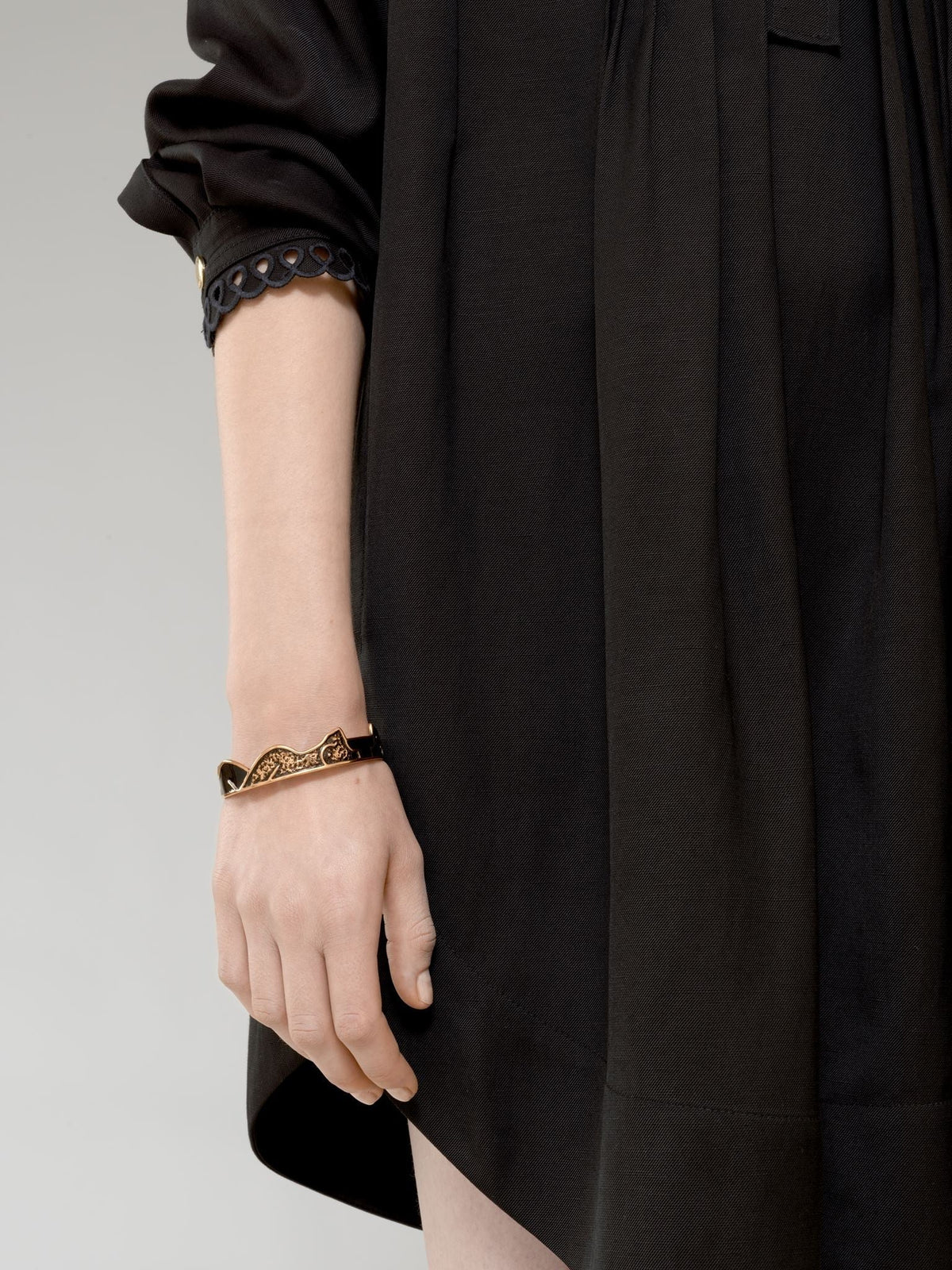 NEW_Bracelet en laiton - Vintage Gold