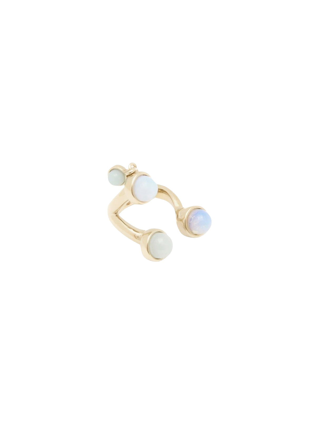 Bague Zodiac balance en laiton - Multicolor