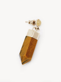 NEW_Brown & Yellow Earrings - Brown & Yellow