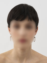 NEW_Crystal White Earrings - Crystal White