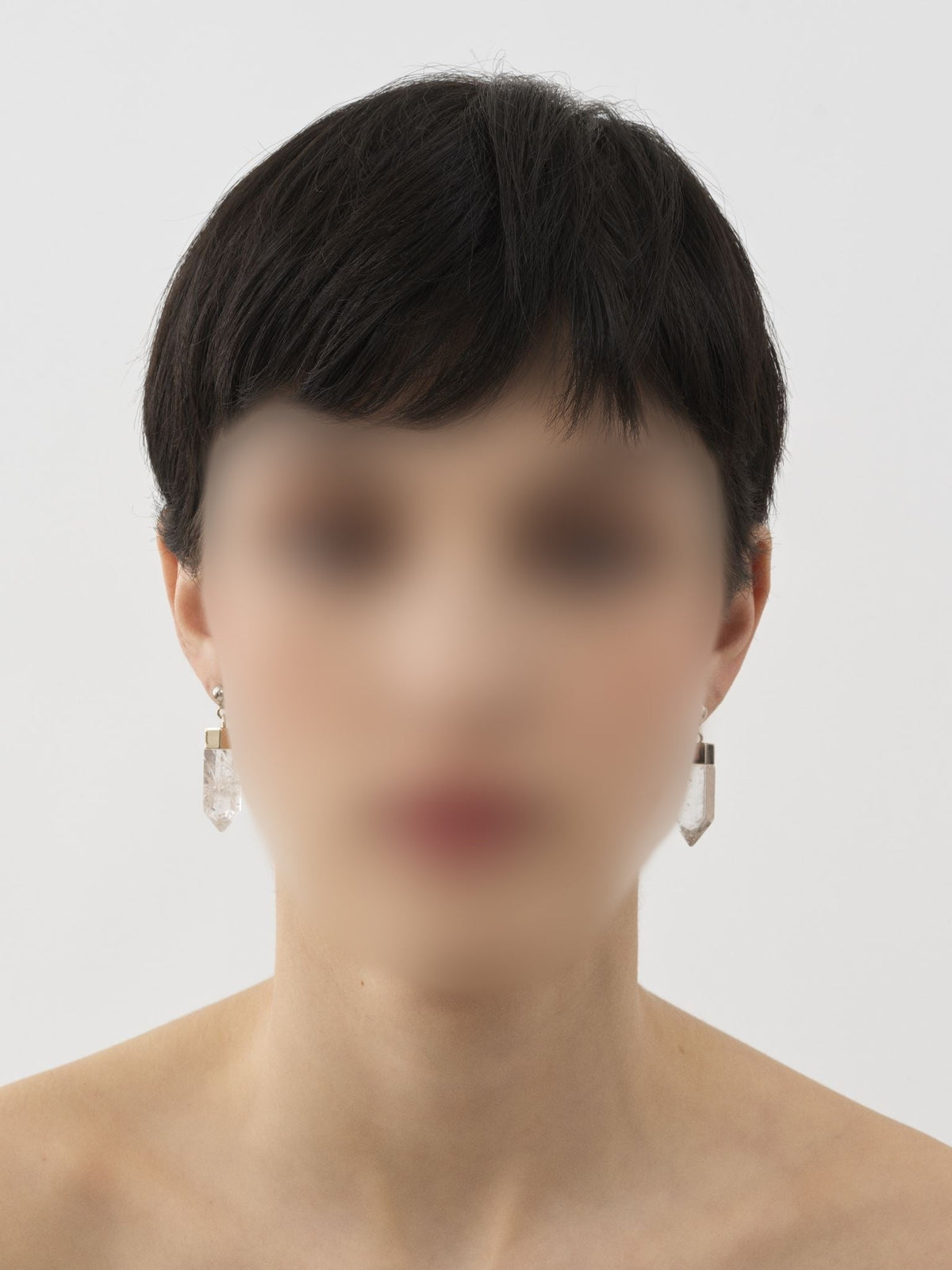 NEW_Crystal White Earrings - Crystal White