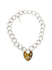 Collier Nikkie en laiton - Palladium