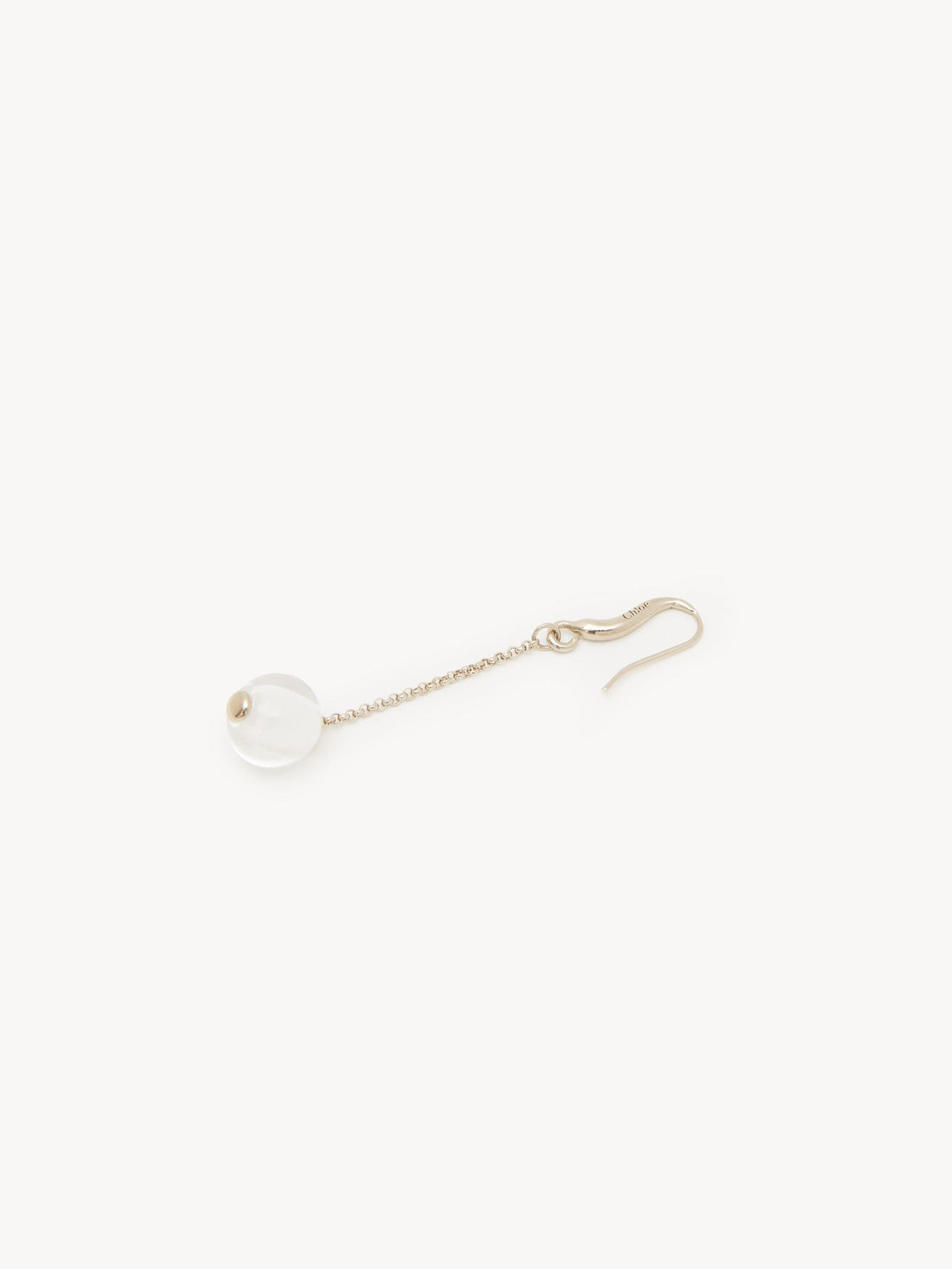 Boucles d’oreilles pendantes Darcey en laiton - Pearl