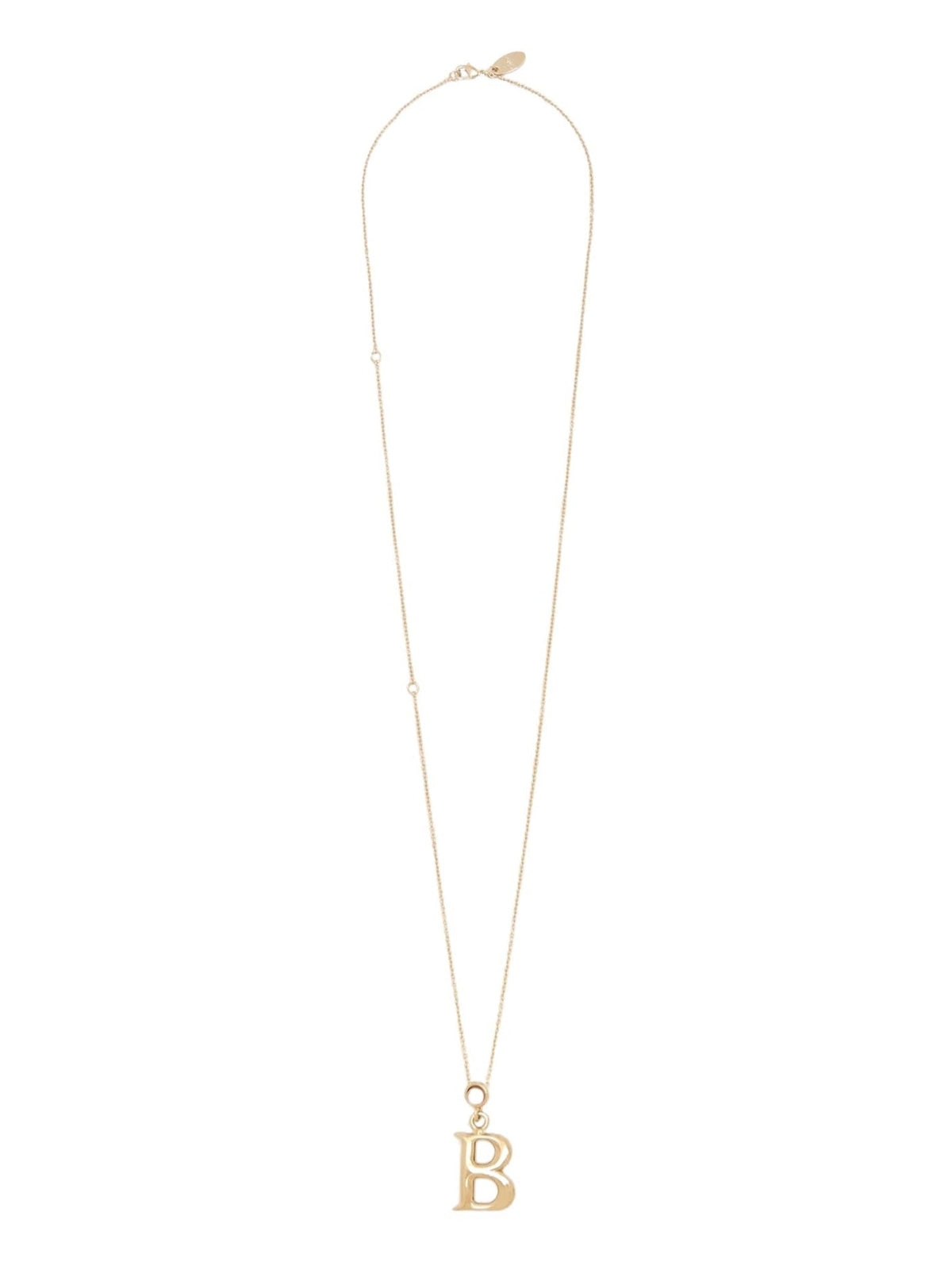 Collier Alphabet en laiton - Gold Color