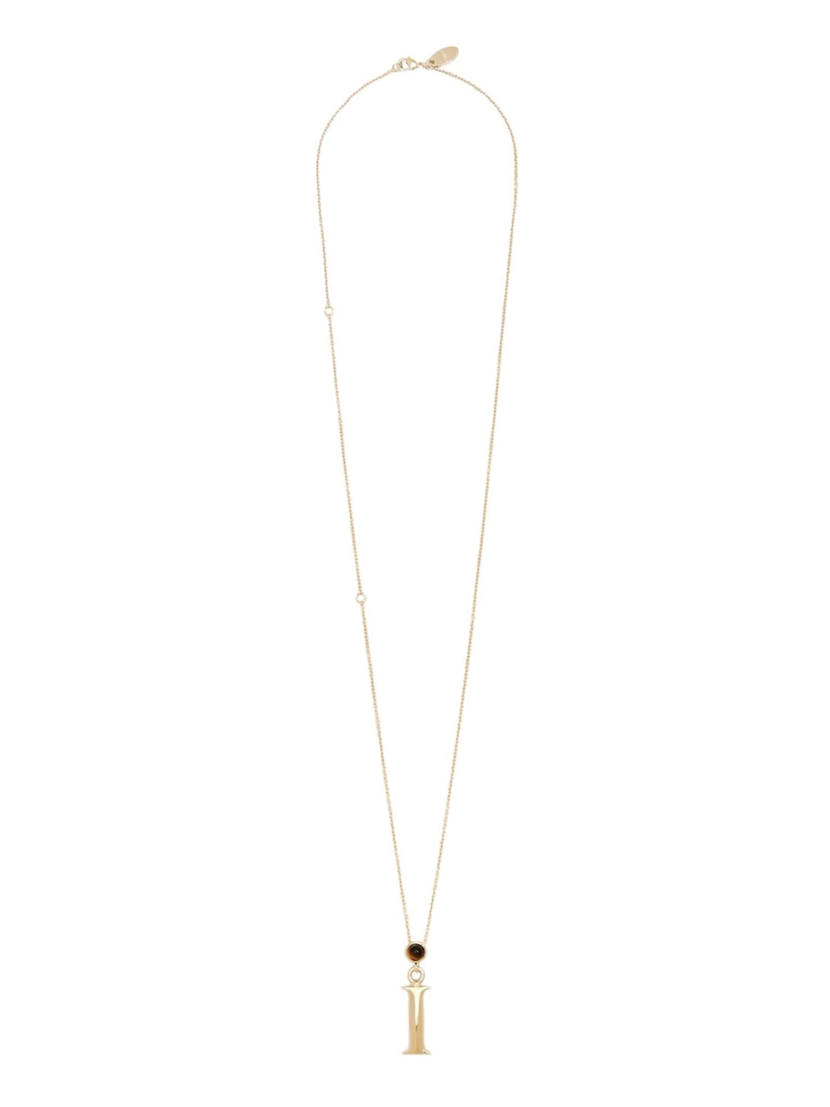 Collier Alphabet en laiton - Gold Color