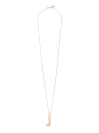 Collier Alphabet en laiton - Gold Color