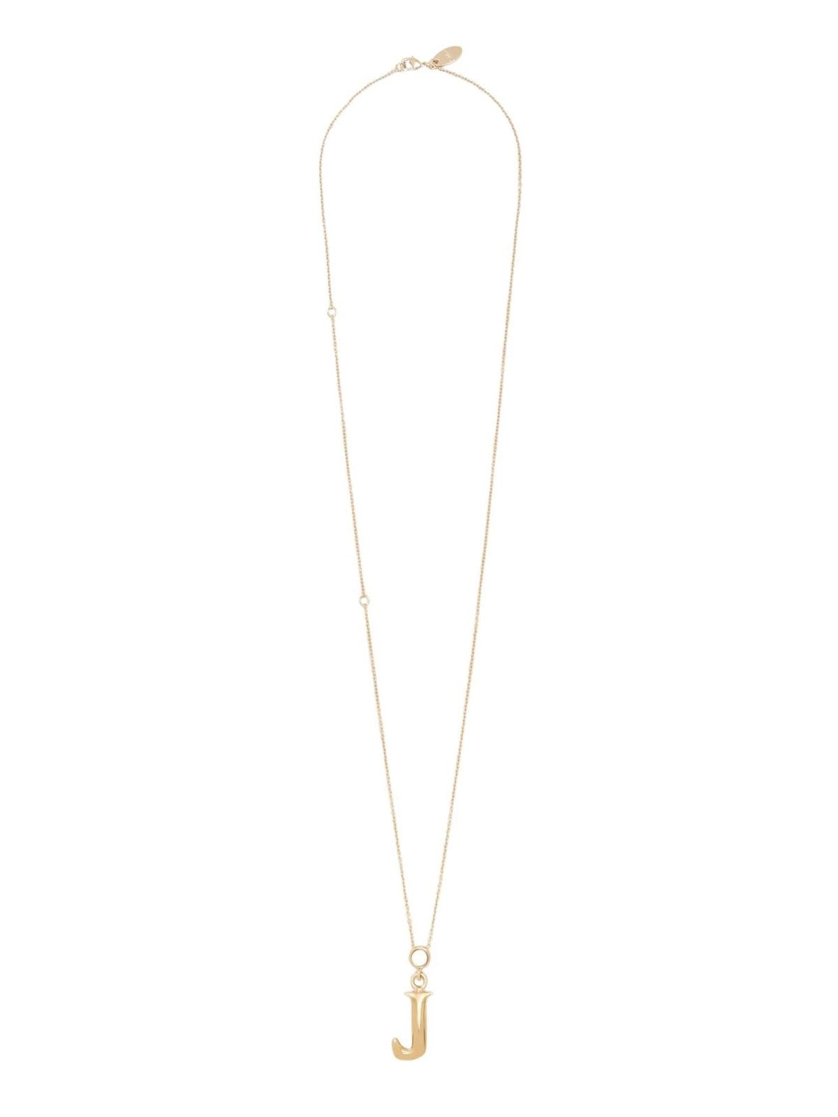 Collier Alphabet en laiton - Gold Color