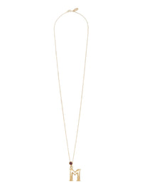 Collier Alphabet en laiton - Gold Color