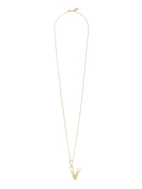 Collier Alphabet en laiton - Gold Color
