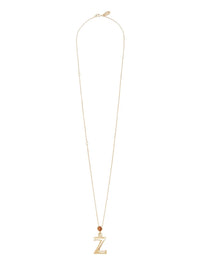 Collier Alphabet en laiton - Gold Color