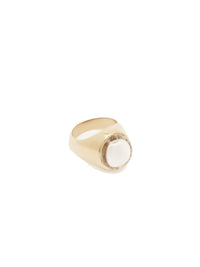 Bague Darcey en laiton - Pearl