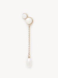 Boucles d’oreilles pendantes Darcey en laiton - Gold Color