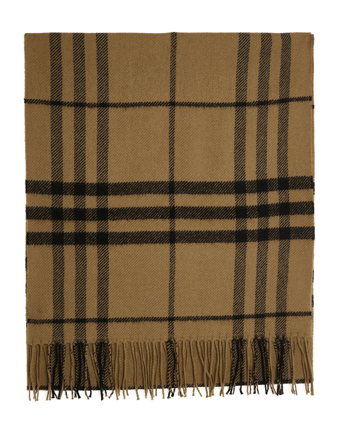 OTHER SCARVES TAUPE BROWN IP CHECK