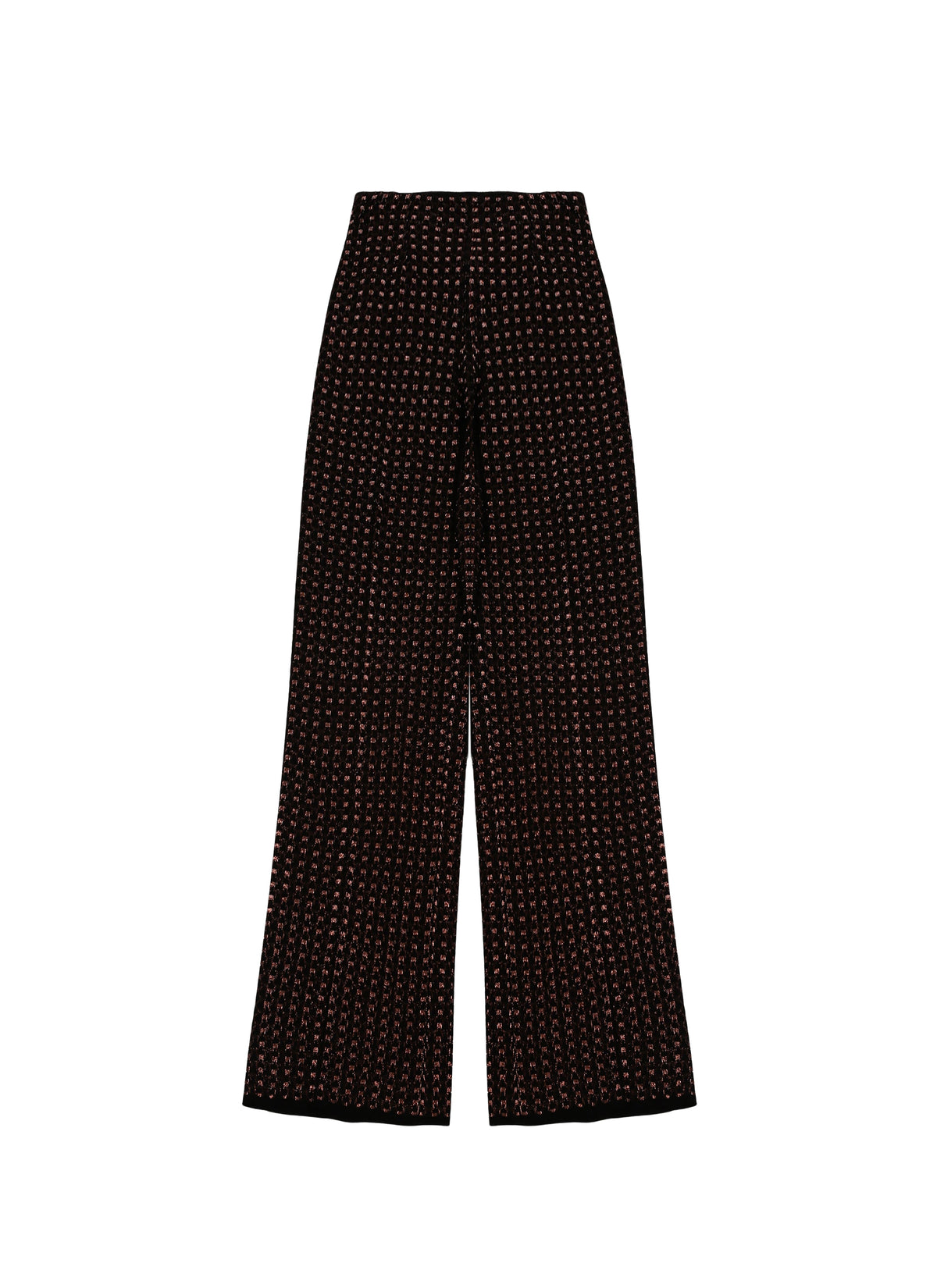 Pantalon à coupe large Recif - Noir & Cuivre