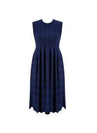 Robe sans manches Vanuatu en maille - Cobalt